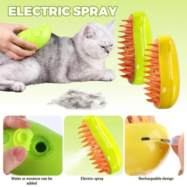 Cepillo a vapor para mascota - Image 5